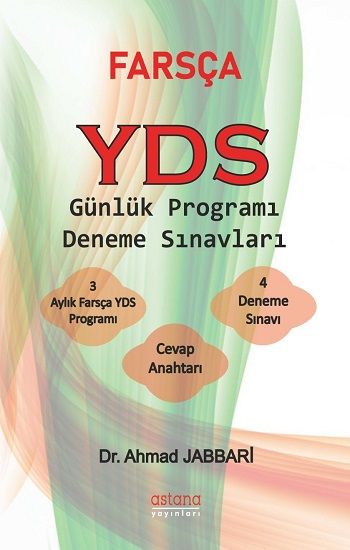 Farsça YDS Günlük Programı Deneme Sınavları - Astana Yayınları Kitap