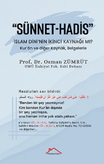 “Sünnet-Hadis” - Kırmızı Çatı Yayınları Kitap