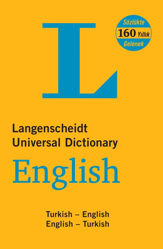 Langenscheidt’s Universal Dictionary English - Turkish / Turkish - English New and Revised Edition - Altın Kitaplar - Sözlükler Kitap