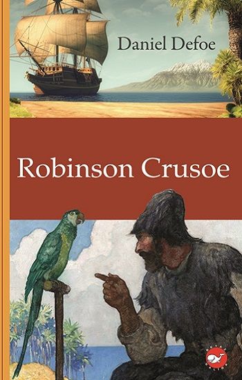 Robinson Crusoe-Klasikleri Okuyorum (Ciltli) - Beyaz Balina Yayınları Kitap