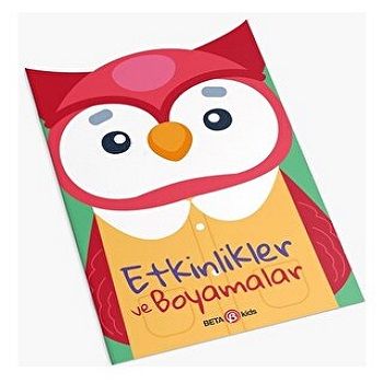 BAYKUŞ-ETKİNLİKLİK VE BOYAMALAR - Beta Kids Kitap