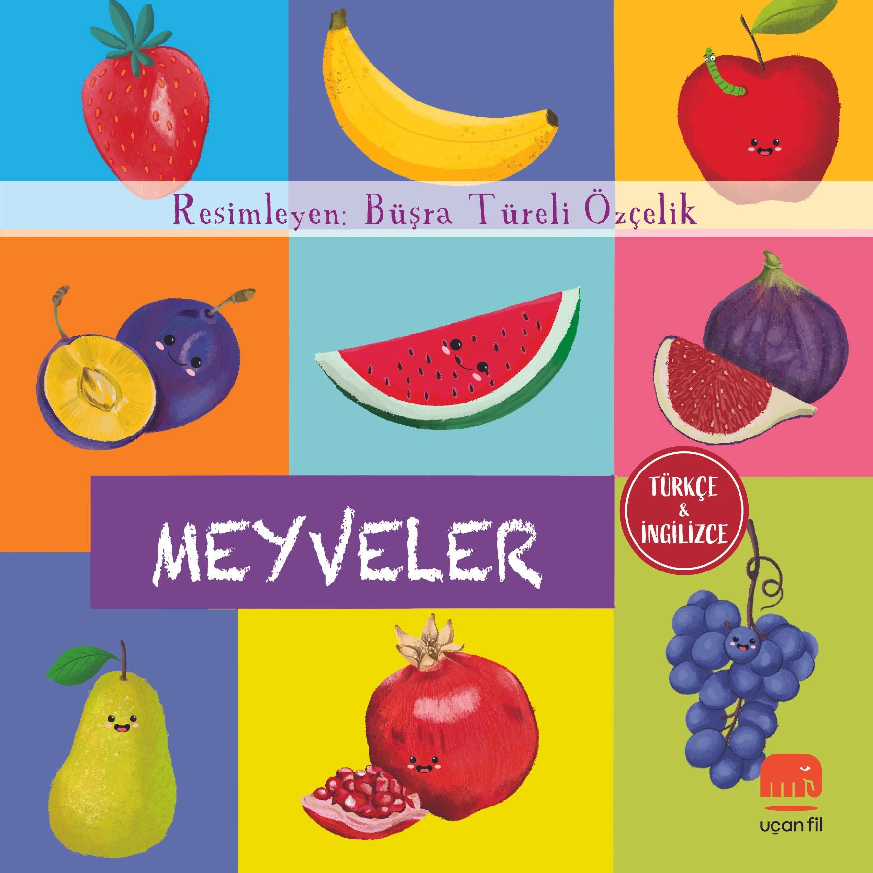 Meyveler (Board Book) - Uçan Fil Yayınları Kitap