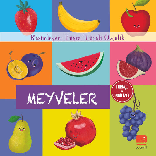 Meyveler (Board Book) - Uçan Fil Yayınları Kitap