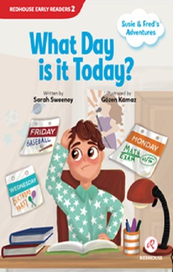 Susie and Fred’s Adventures-  What Day is it Today? - Redhouse Kidz Yayınları Kitap