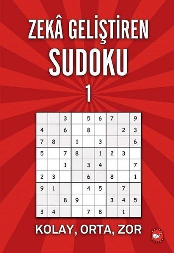 Zeka Geliştiren Sudoku 1 - Beyaz Balina Yayınları Kitap