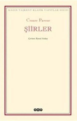 Şiirler - Cesare Pavese - Cesare Pavese, Şiir Türkçe kitap kapağı