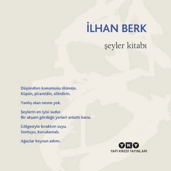 Şeyler Kitabı - Yapı Kredi Yayınları Kitap
