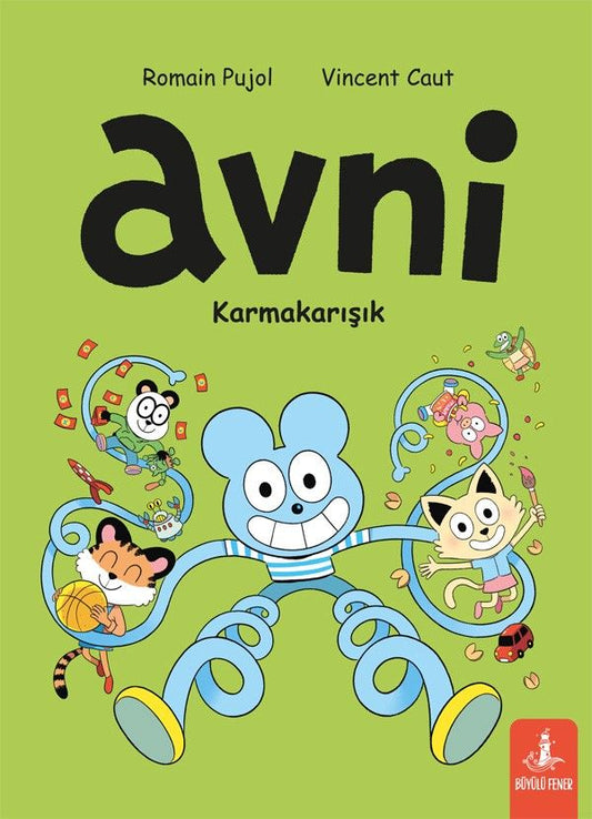 Avni 4 - Karmakarışık - Büyülü Fener Yayınları Kitap