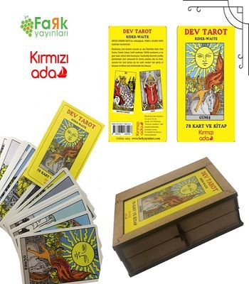 Dev Tarot  (Kutulu) - Kırmızı Ada Yayınları Kitap