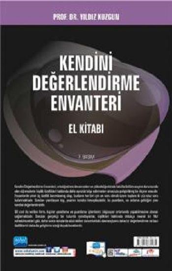 Kendini Değerlendirme Envanteri El Kitabı (CD İlaveli) - Nobel Akademik Yayıncılık Kitap