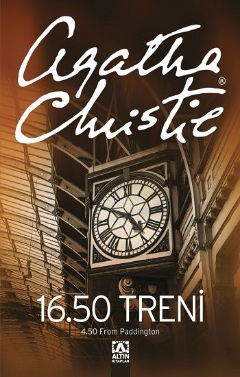 16.50 Treni - Agatha Christie, Aksiyon Macera Türkçe kitap kapağı