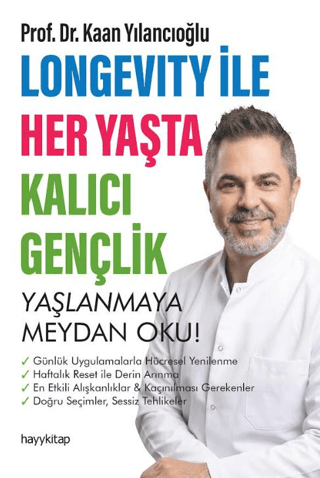 Longevity ile Her Yaşta Kalıcı Gençlik - Hayykitap Kitap