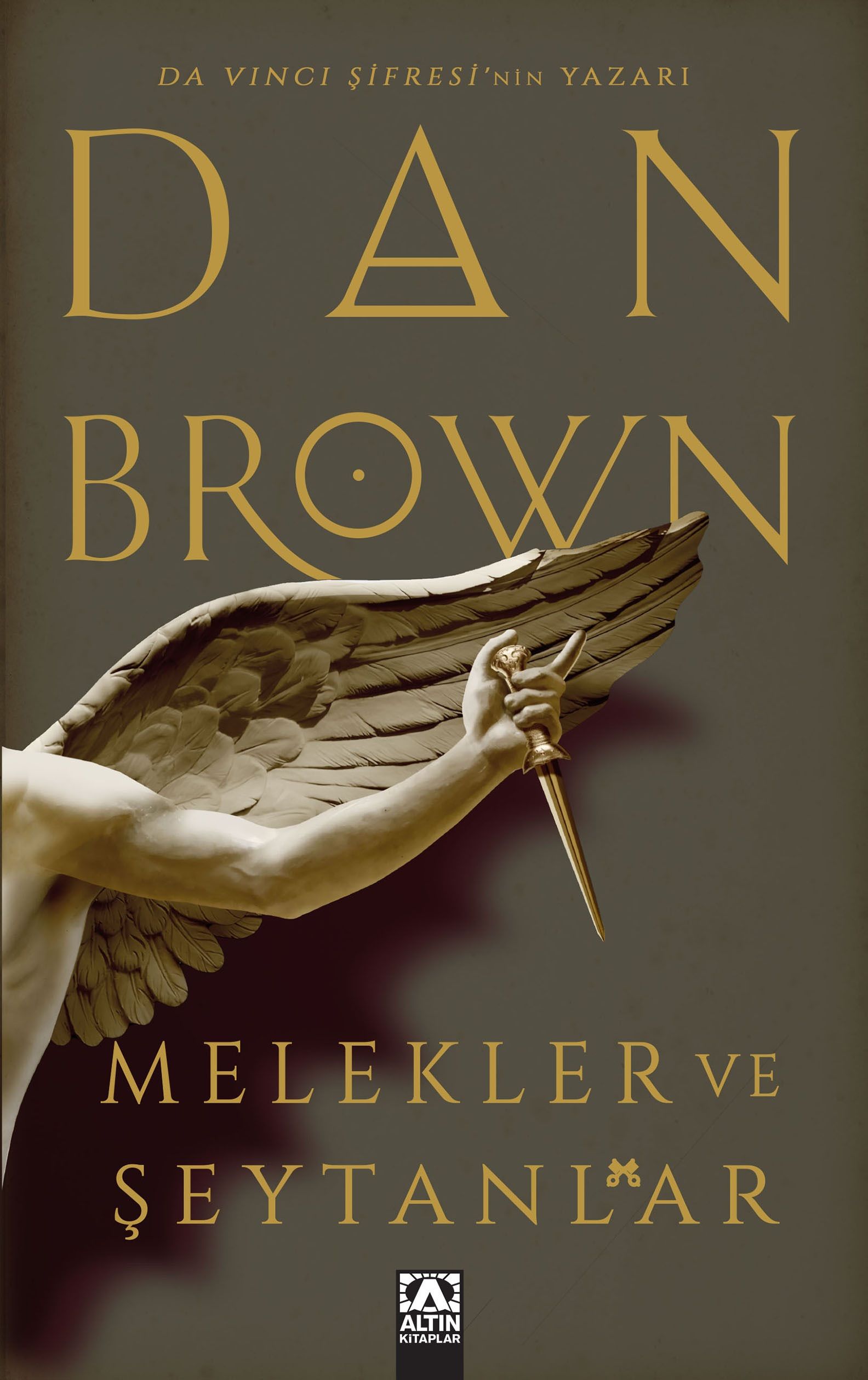 Melekler ve Şeytanlar - Dan Brown, Roman Öykü Türkçe kitap kapağı