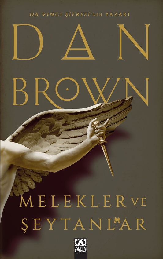 Melekler ve Şeytanlar - Dan Brown, Roman Öykü Türkçe kitap kapağı