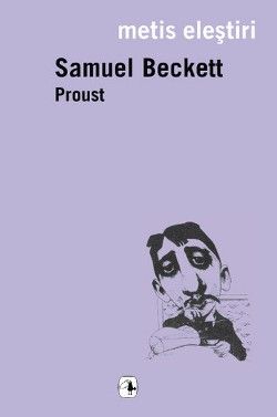 Proust Samuel Beckett Türkçe kitap kapağı