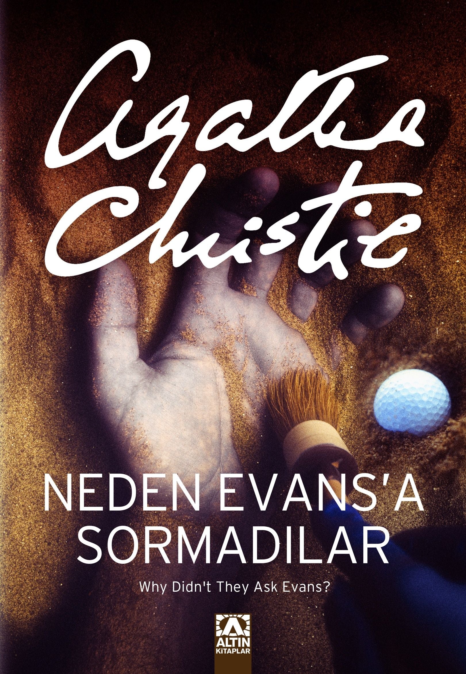 Neden Evans’a Sormadılar? - Agatha Christie, Polisiye Türkçe kitap kapağı