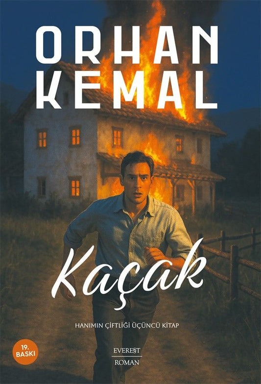 Hanımın Çiftliği 3 - Kaçak - Orhan Kemal, Türk Edebiyatı Türkçe kitap kapağı