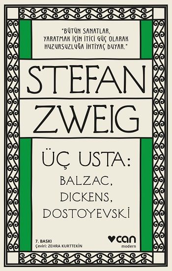Üç Usta: Balzac, Dickens, Dostoyevski - Can Yayınları Kitap