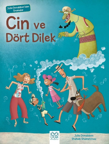 Cin ve Dört Dilek - 1001 Çiçek Kitaplar Kitap