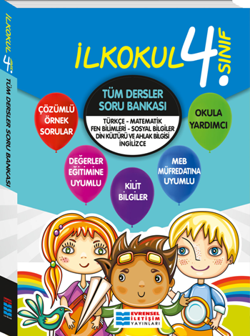4. Sınıf Tüm Dersler Soru Bankası - Evrensel İletişim Yayınları Kitap