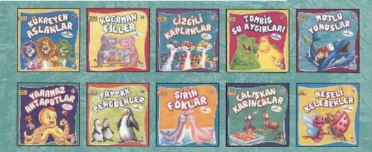 Sevimli Hayvanlar (10 Kitap Set - 1) - Timaş Çocuk Kitap