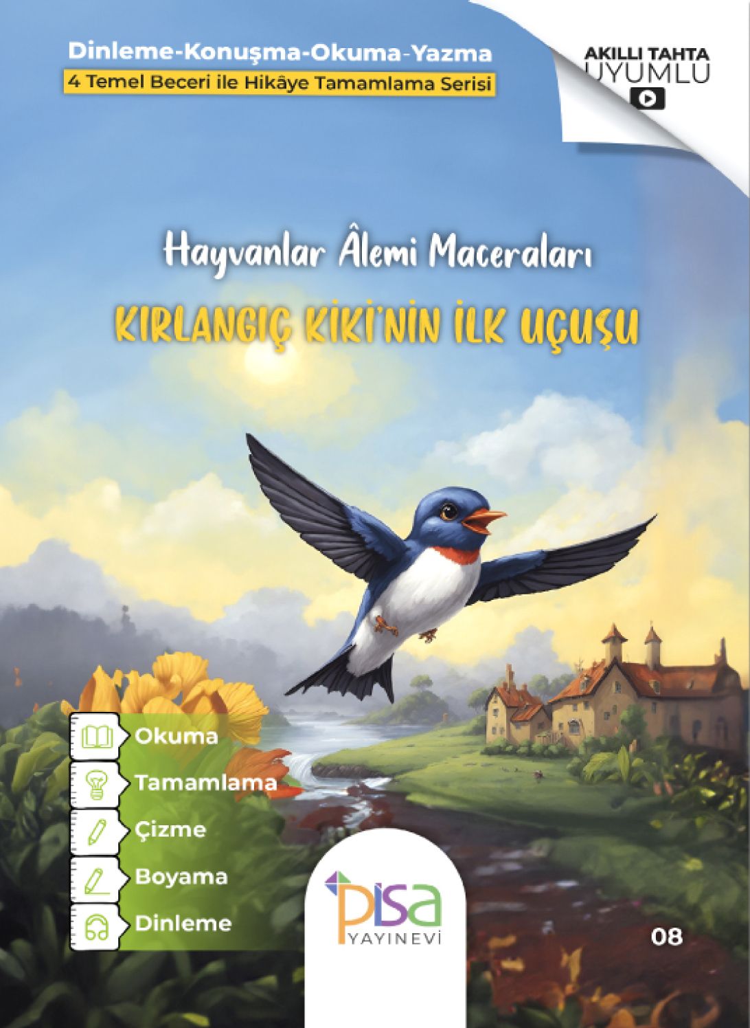 Kırlangıç Kiki’nin İlk Uçuşu - Pisa Yayınevi Kitap