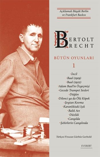 Bertolt Brecht Bütün Oyunları 1 - Everest Yayınları Kitap