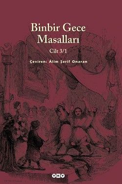 Binbir Gece Masalları Cilt 3/1 Anonim Türkçe kitap kapağı