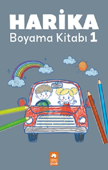 Harika Boyama Kitabı 1 - Eksik Parça Yayınları Kitap