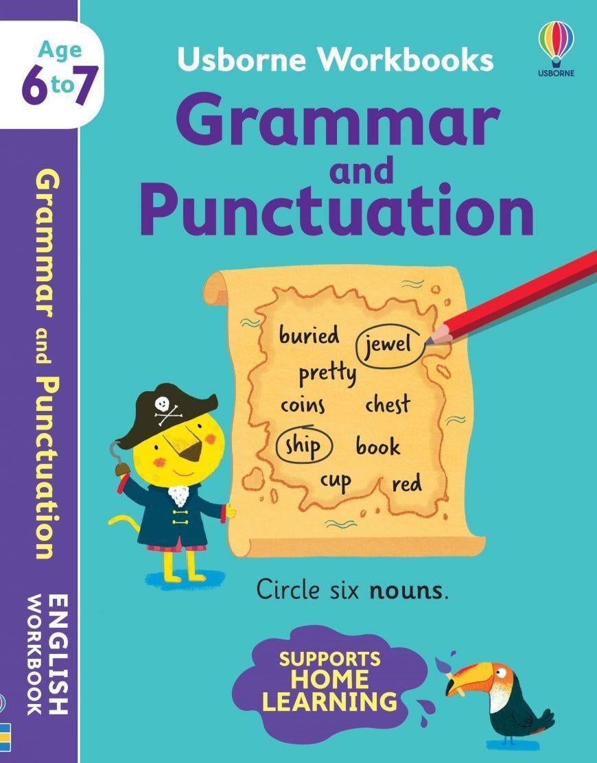 Usborne Workbooks Grammar and Punctuation 6-7 - Usborne Publishing Kitap