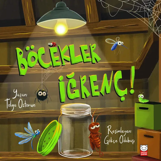 Böcekler İğrenç! - Kırmızı Kedi Yayınevi Kitap