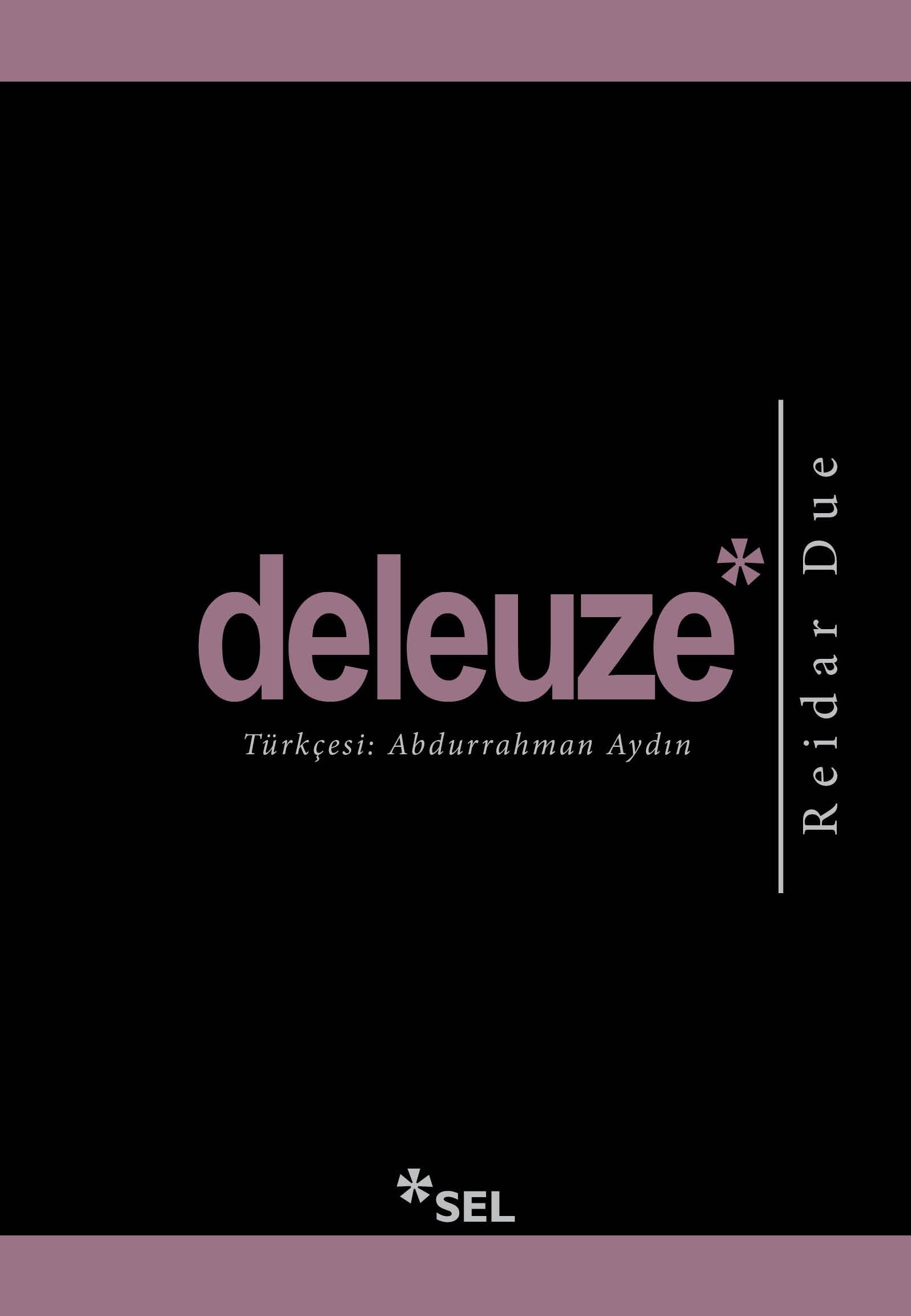 Deleuze - Sel Yayıncılık Kitap