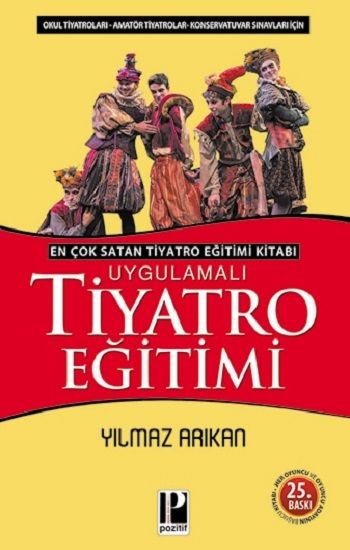 Uygulamalı Tiyatro Eğitimi Yılmaz Arıkan Türkçe kitap kapağı