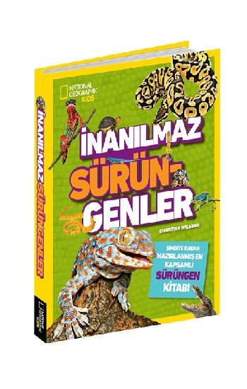 National Geographic Kids - İnanılmaz Sürüngenler (Ciltli) - Beta Kids Kitap