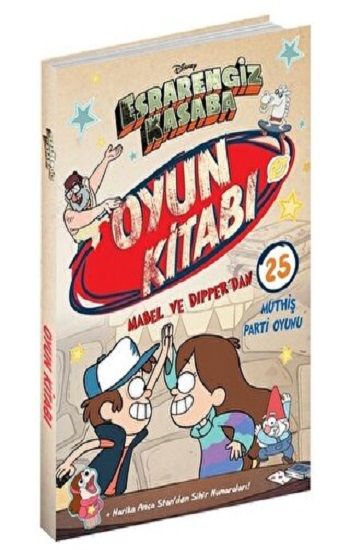DİSNEY ESRARENGİZ KASABA OYUN KİTABI - Beta Kids Kitap