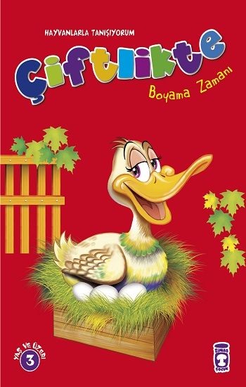 Çiftlikte Boyama Zamanı - Timaş Çocuk Kitap