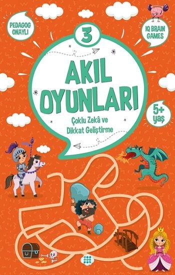Akıl  Oyunları 3 (5+ Yaş) - Dokuz Yayınları Kitap