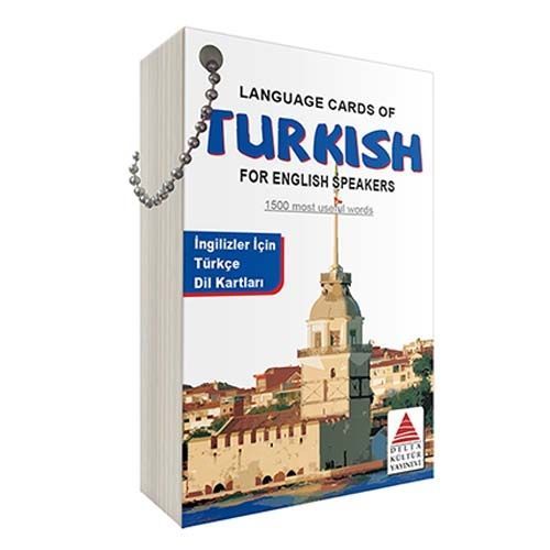Language Cards Of Turkish For English Speakers - Delta Kültür Yayınevi Kitap