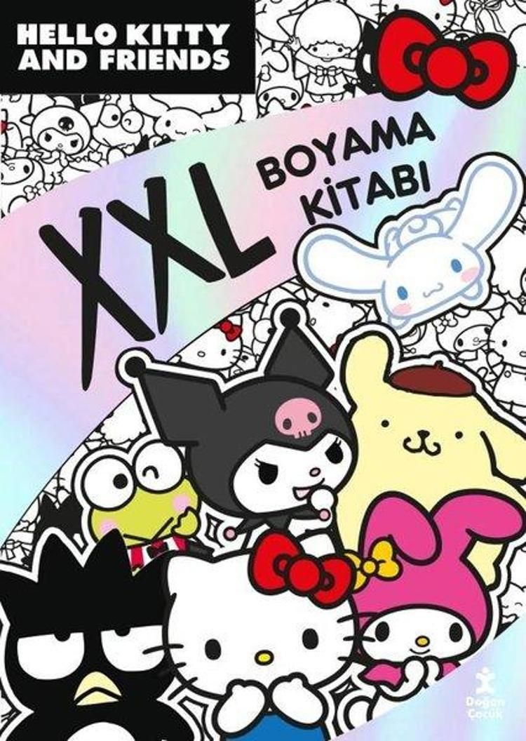 Hello Kitty and Friends XXL Boyama Kitabı - Doğan Çocuk Kitap