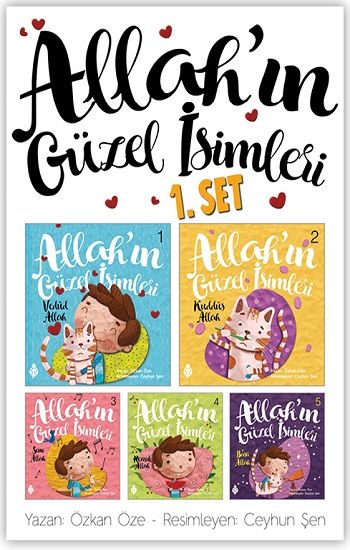 Allah'ın Güzel İsimleri Seti (5 Kitap) - Uğurböceği Yayınları (Kampanyalı) Kitap