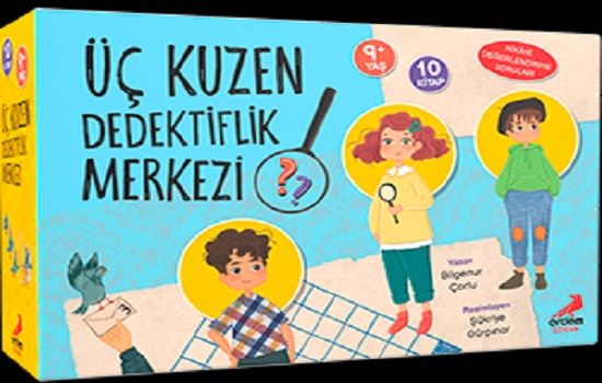 Üç Kuzen Dedektiflik Merkezi 10 Kitap Set - Erdem Çocuk Kitap