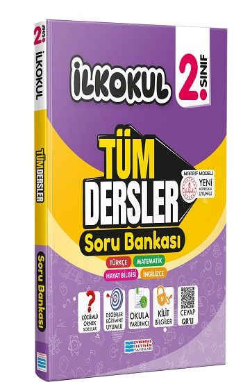 2. Sınıf Tüm Dersler Soru Bankası (Maarif Model) - Evrensel İletişim Yayınları Kitap