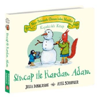 Meşe Palamudu Ormanı’ndan Masallar – Sincap ile Kardan Adam – Kapakçıklı Kitap - Beta Kids Kitap