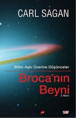 Broca’nın Beyni Carl Sagan Türkçe kitap kapağı