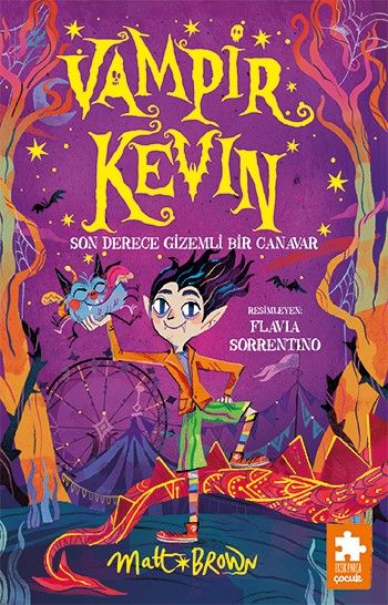 Vampir Kevin - Son Derece Gizemli Bir Canavar - Eksik Parça Yayınları Kitap