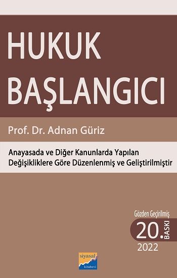 Hukuk Başlangıcı - Siyasal Kitabevi - Akademik Kitaplar Kitap