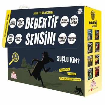 Dedektif Sensin (8 Kitap) - Nesil Yayınları Kitap