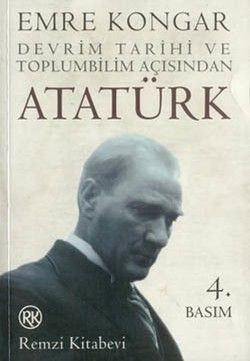 Devrim Tarihi ve Toplumbilim Açısından Atatürk Emre Kongar Türkçe kitap kapağı