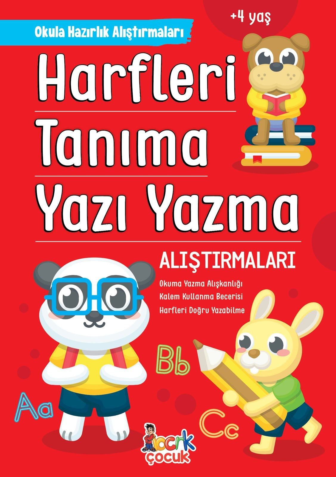 Harfleri Tanıma Yazı Yazma Alıştırmaları - Bıcırık Yayınları Kitap