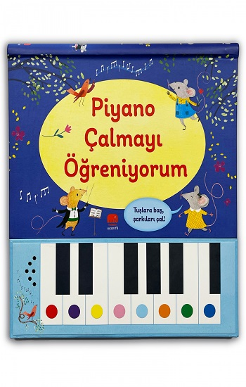 Piyano Çalmayı Öğreniyorum - Uçan Fil Yayınları Kitap